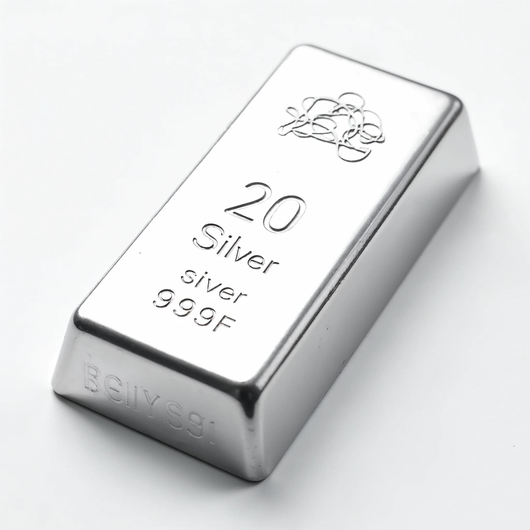 شمش نقره ۲۰ گرمی