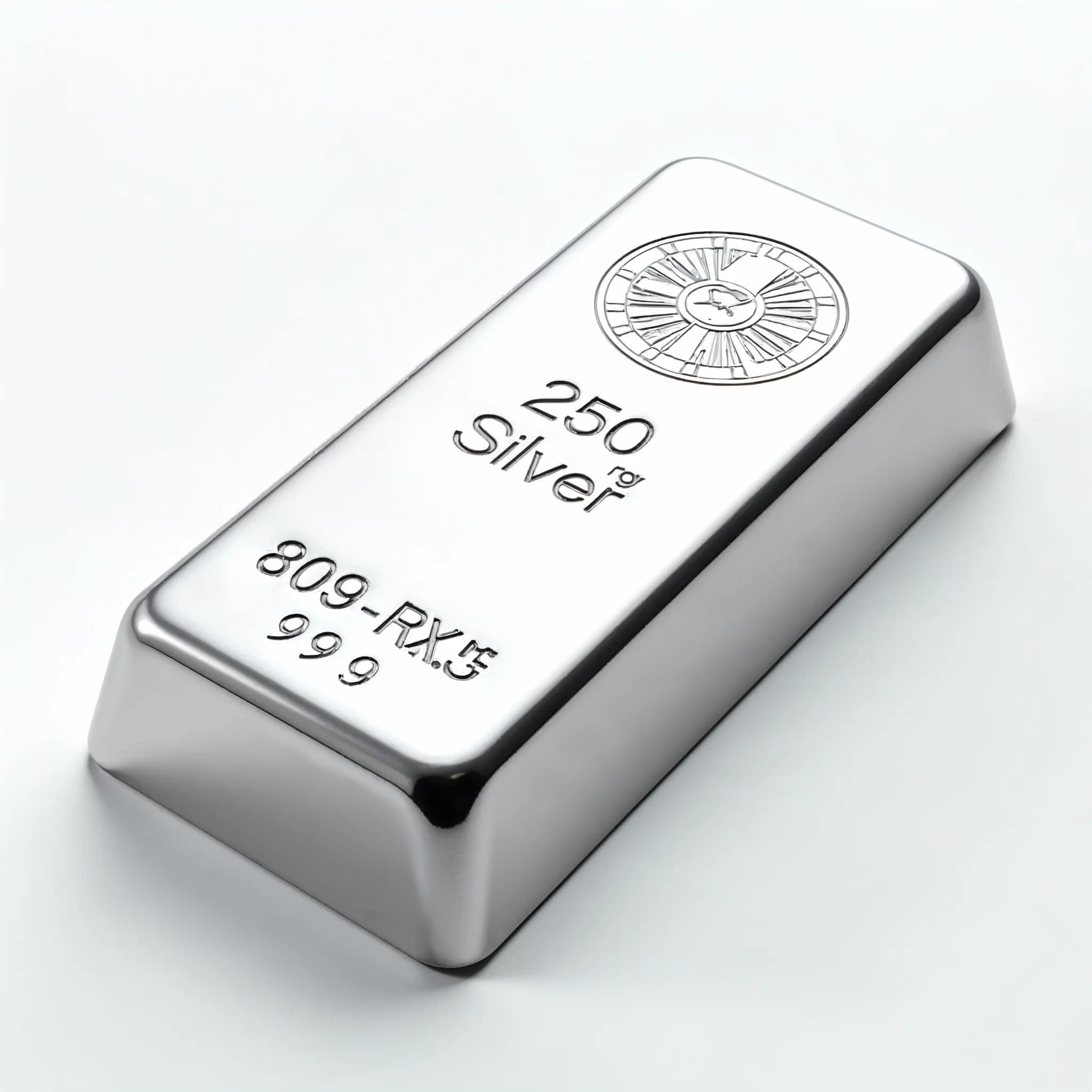 شمش نقره ۲۵۰ گرمی