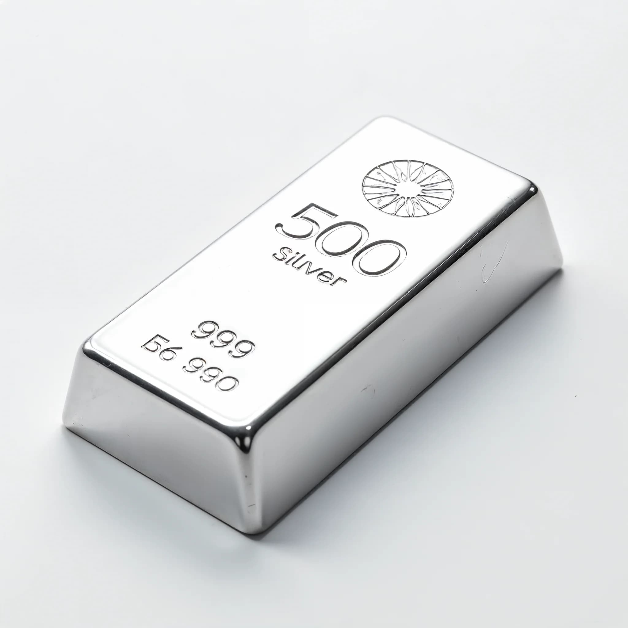 شمش نقره ۵۰۰ گرمی