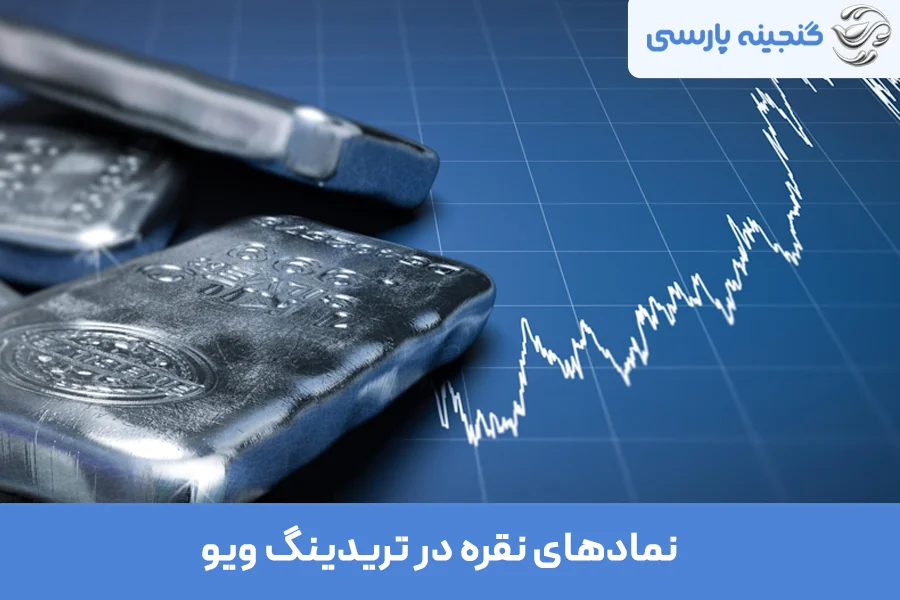 نمادهای نقره در تریدینگ ویو