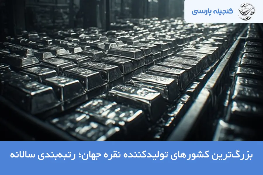 کشور تولید کننده نقره